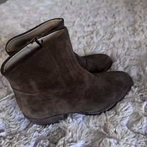 NEW Lemargo Brown Suede Boots Size 37